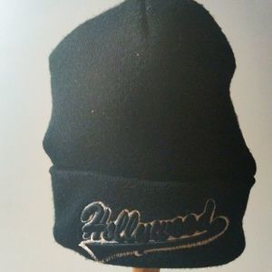 Hollywood‎ Stretchable Black Beanie Hat